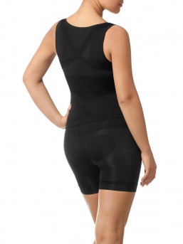 Комплект майка + шорты с сильным корректирующим эффектом для женщин-UINKZ021209