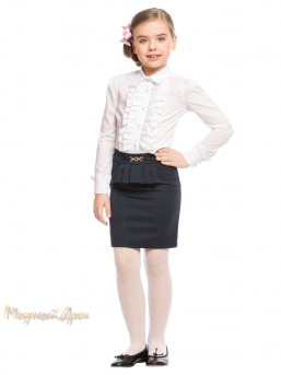 	Блузка с длинным рукавом для младшей и средней школы ASB661608